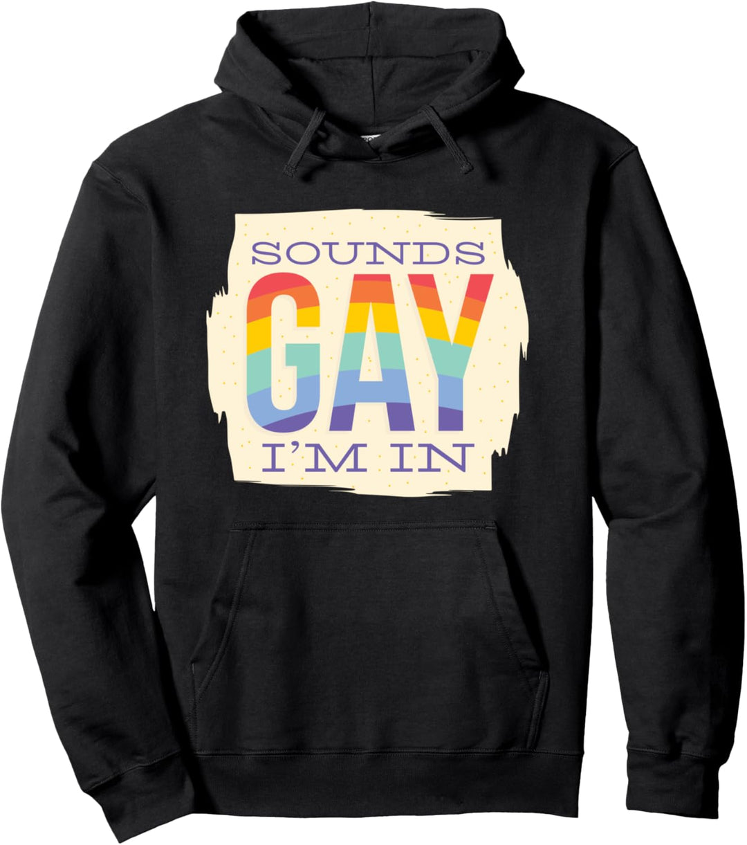LGBTQ+ Statement: Gay Friendly Pullover Hoodie