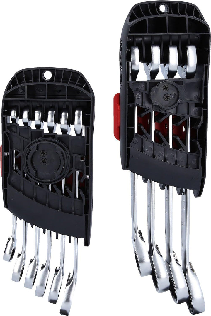 KS Tools 503.5950 DUO GEARplus Ratschenringmaulschlüssel mit Maul-Ratschenfunktion, umschaltbar, 10-