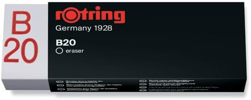 rOtring Rapid Pro Rapid Pro Bleistift, 0,5 mm, Schwarz, Set Tikky Hi-Polymer-Minen, 0,5 mm, HB und R