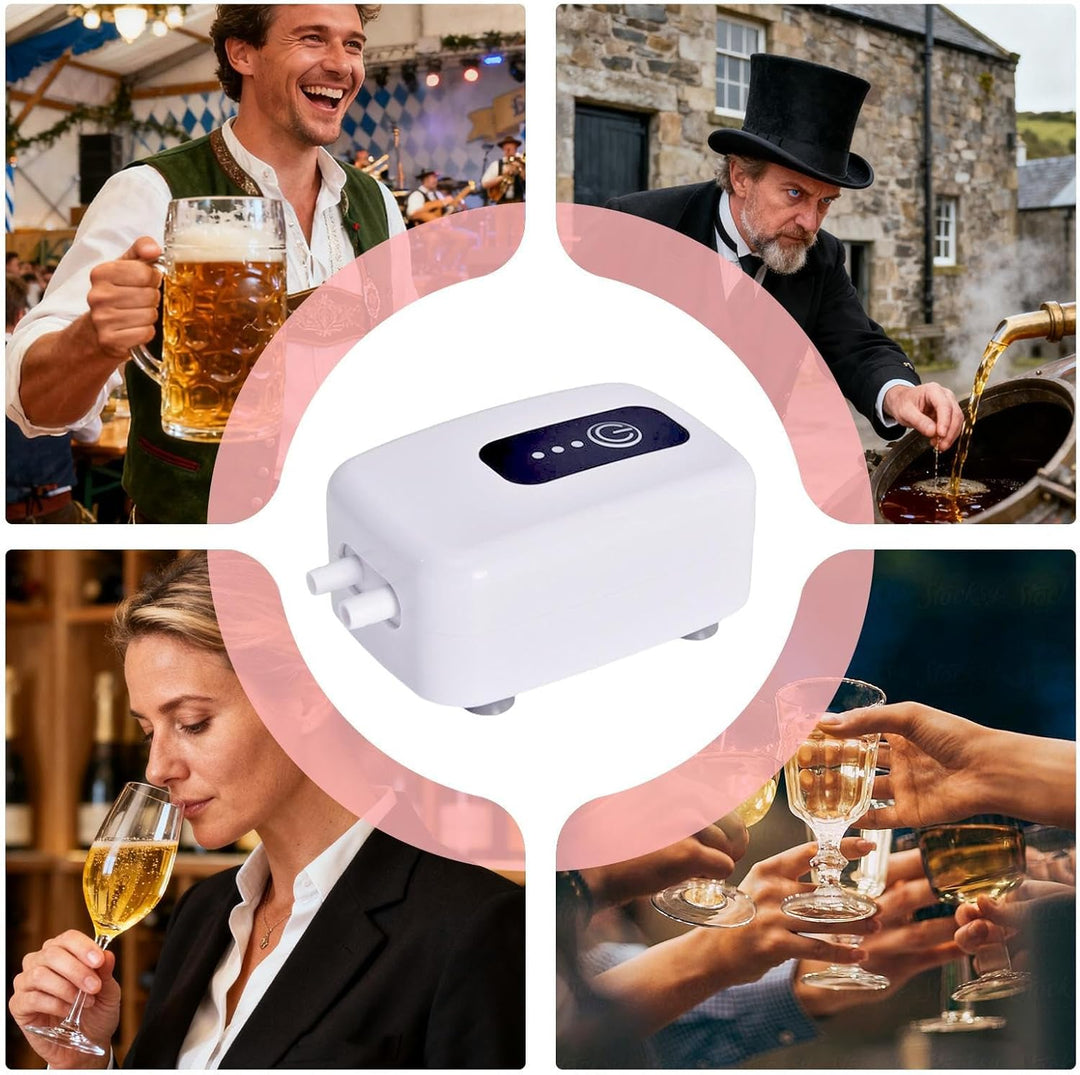 Siphon Für Die Weinherstellung | Abnehmbares Hobbybrauerei Ausrüstungsset,USB-elektrische Auto-Sipho