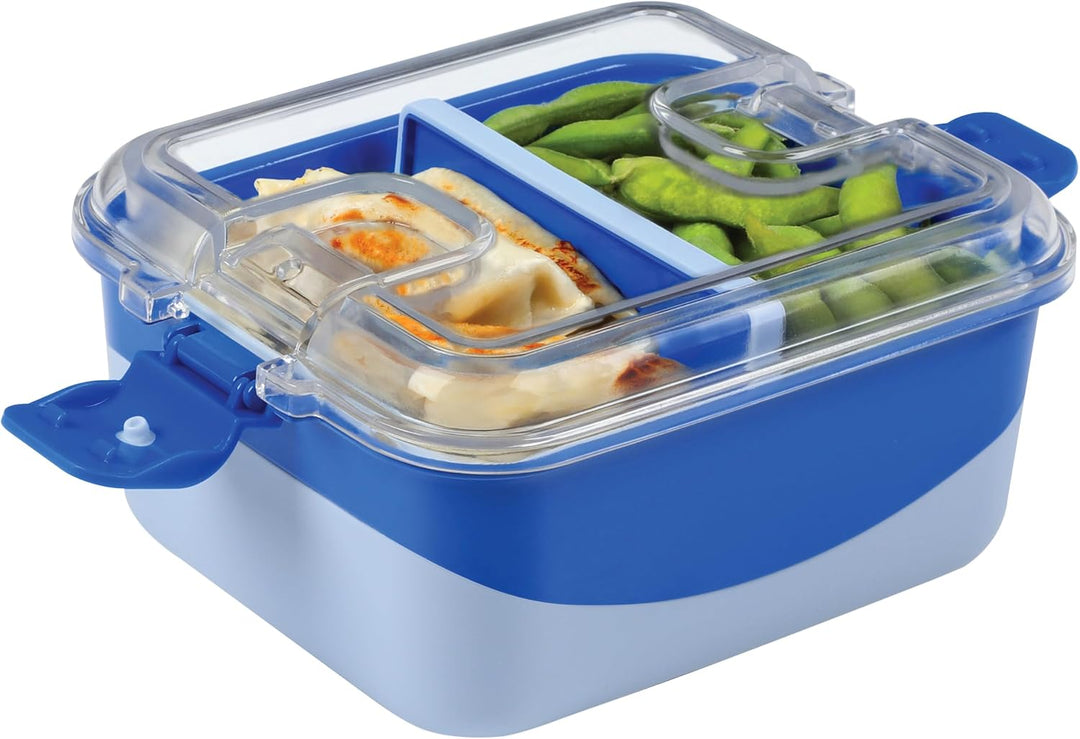 Sistema Heatables Microwave Food Containers | 1.35L | Leakproof Meal Prep Containers with Lids | 2 C