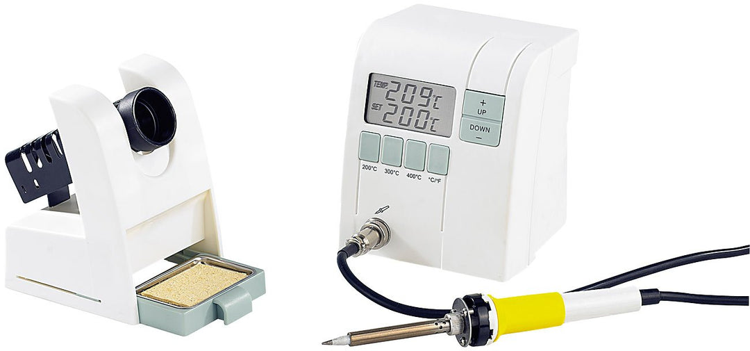 AGT Profi Lötstation: Digitale Premium-Lötstation mit elektronischer Temperatur-Steuerung (Lötgeräte