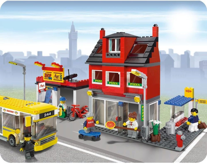LEGO City 7641 - Stadtviertel mit Bus