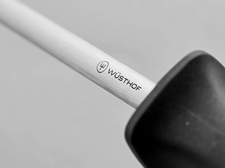 WÜSTHOF Wetzstahl 23 cm, Schwarz / Silber 23 cm rund, 23 cm rund