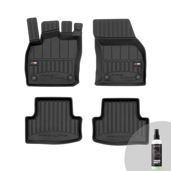 FROGUM ProLine 3D Gummimatten Exklusiven Auto Fussmatten Autofussmatten für SEAT Ateca ab 2016 | Die