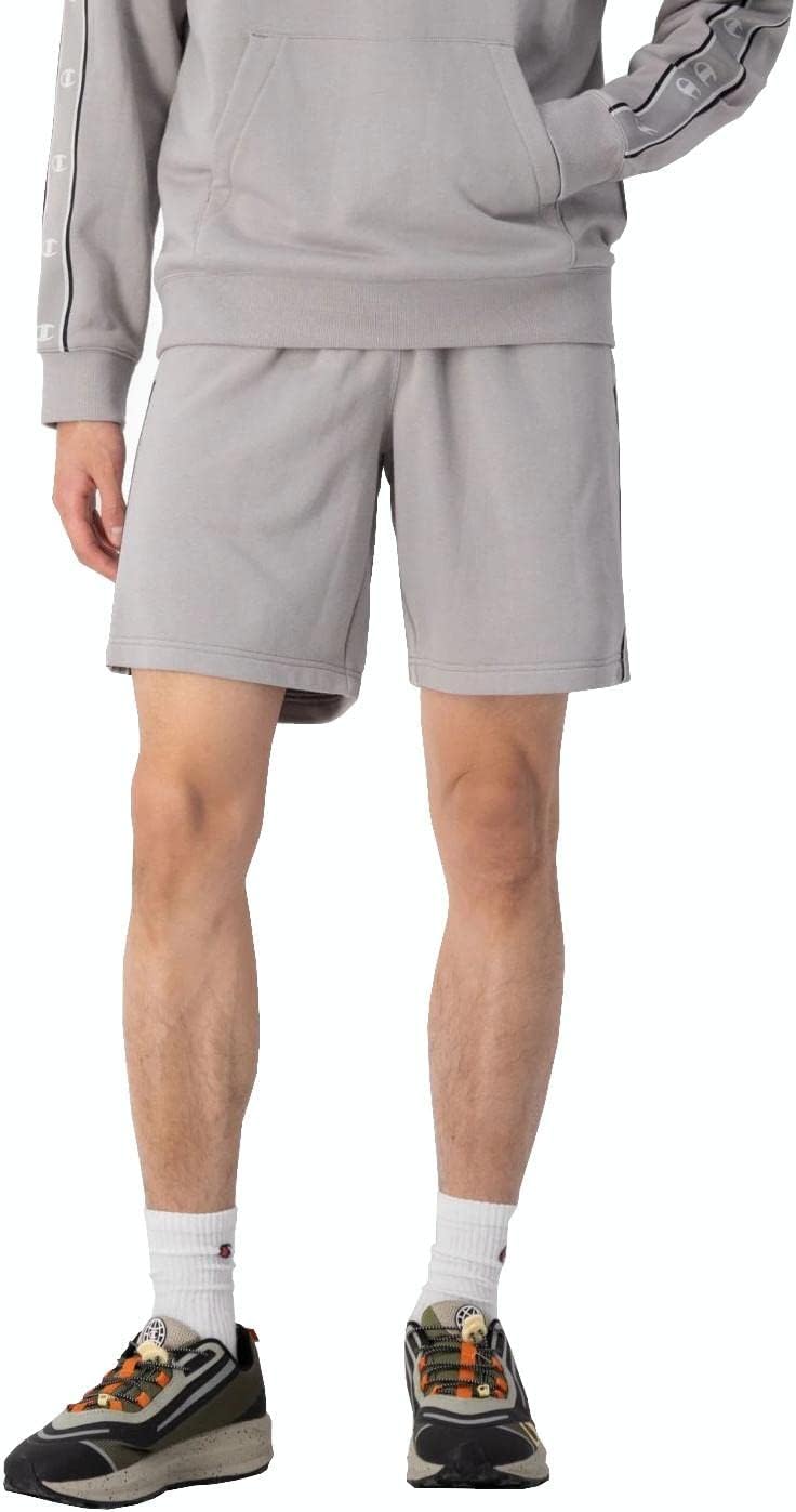 Champion Herren Legacy American Tape Heavy Powerblend Terry Bermuda Shorts M Grau, M Grau