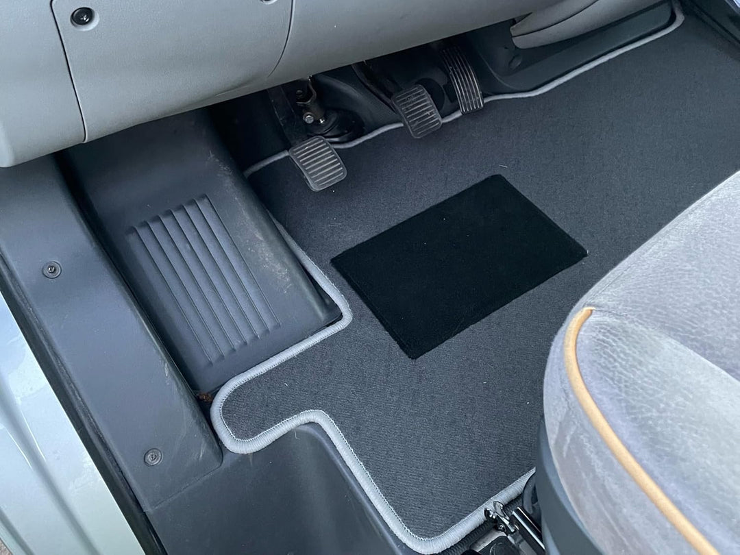 Alpha-Tex Fussmatten Auto-fussmatte Automatten-Set für FIAT Ducato Typ 250, 2 oder 3-Sitzer (Baujahr