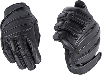TacFirst Einsatzhandschuhe SEK 1 H006, 360° schnitthemmende Polizei, Security Handschuhe XXL Schwarz