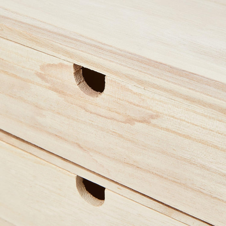 Artemio 14002158 Schubladenschrank, Holz, Beige, 35 x 15 x 26 cm