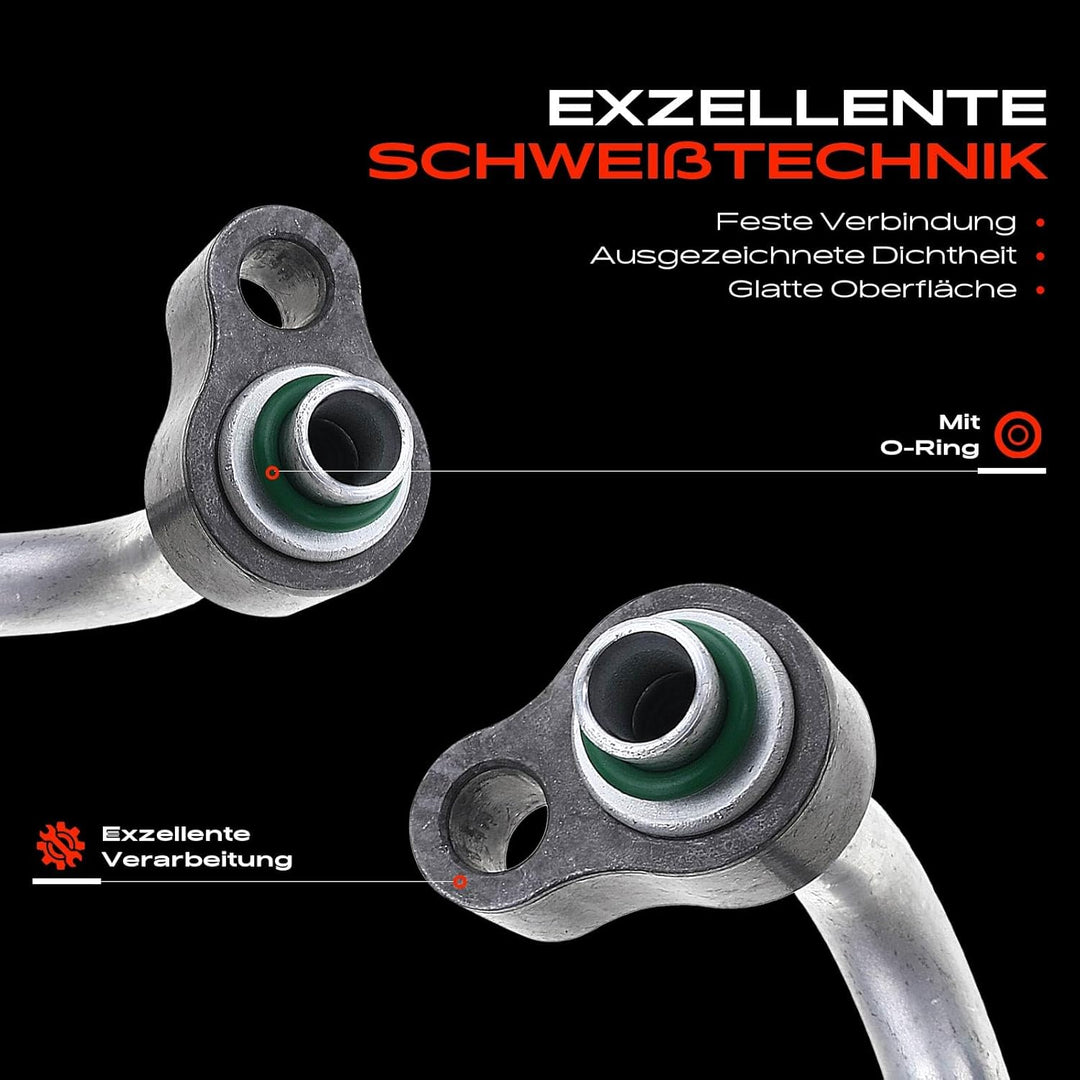 Frankberg Klimaleitung Druckleitung Kompatibel mit Focus DAW, DBW DFW Focus Turnier DNW 1.4L-2.0L Be