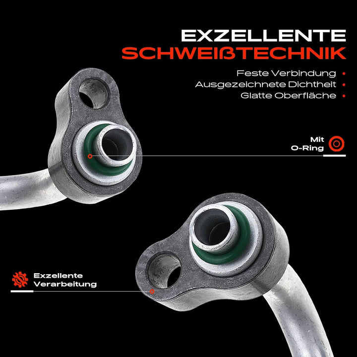 Frankberg Klimaleitung Druckleitung Kompatibel mit Focus DAW, DBW DFW Focus Turnier DNW 1.4L-2.0L Be
