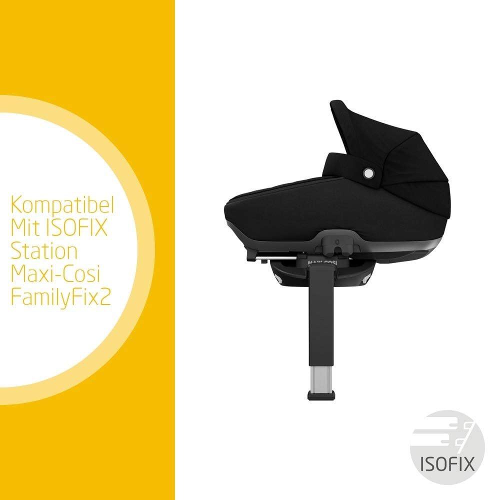 Maxi-Cosi Jade Babywanne, sichere Babywanne mit ISOFIX Installation im Auto, komfortabler Kinderwage