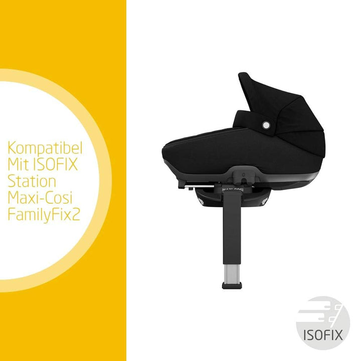 Maxi-Cosi Jade Babywanne, sichere Babywanne mit ISOFIX Installation im Auto, komfortabler Kinderwage