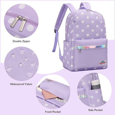 mygreen Rucksack Mädchen Kinderrucksack Schulrucksack Kinder - Grundschule Schultaschen Mädchen Vors