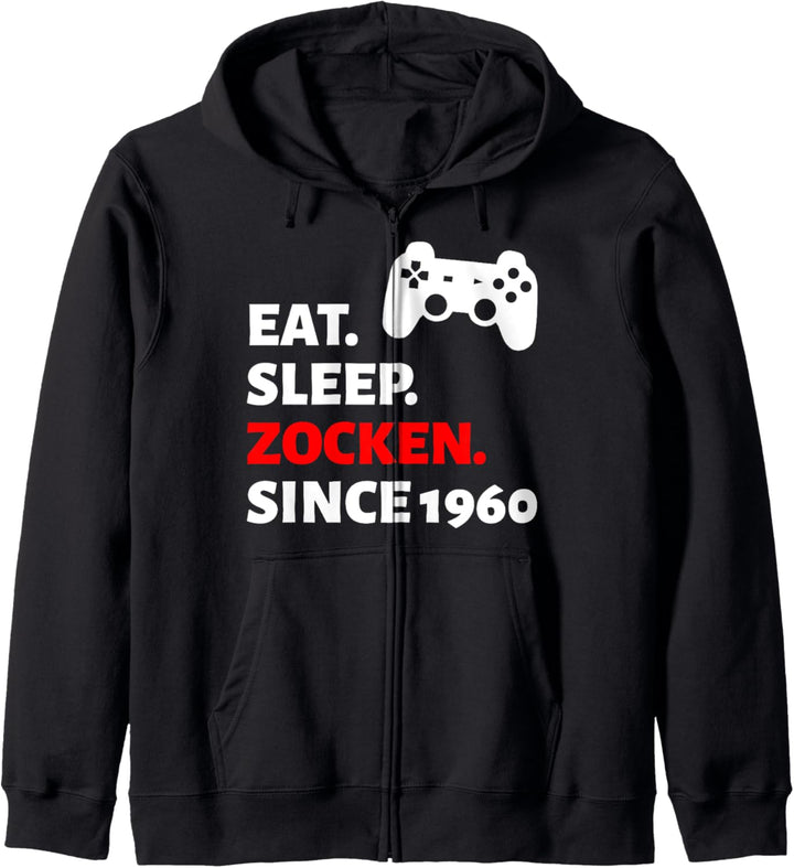 61. Geburtstag 61 Jahre Damen Herren Spruch Lustig Geschenk Kapuzenjacke