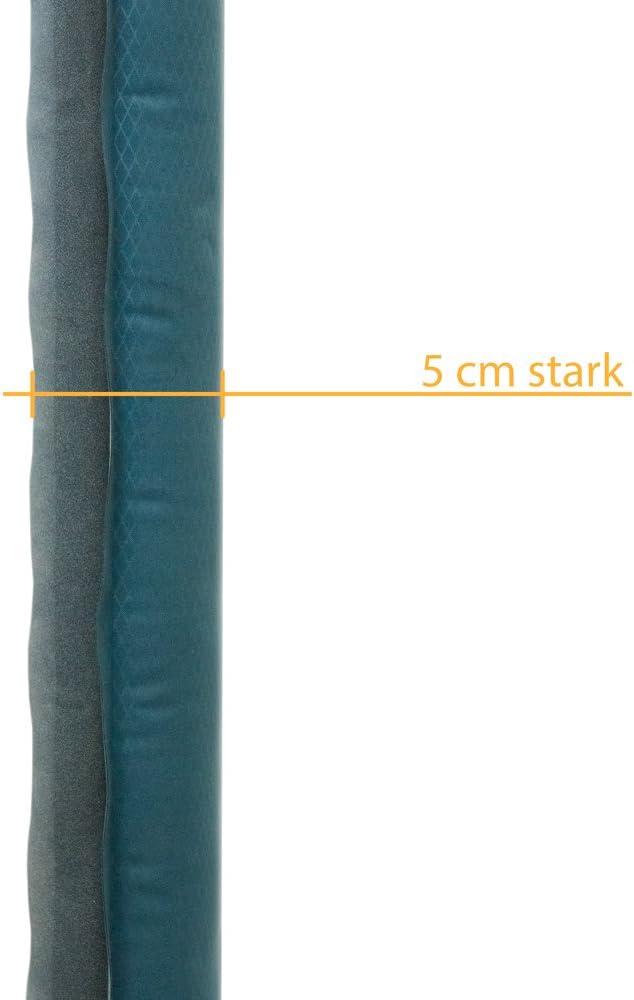 outdoorer Trek Bed 2 in Grün – echte selbstaufblasbare Isomatte, Ultraleicht, kleines Mini-Packmass,
