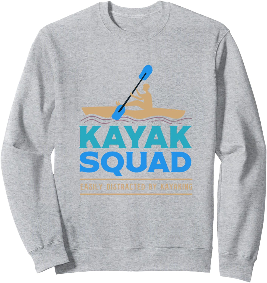Kajakfahren Funny Kajak Squad Wassersport Sweatshirt