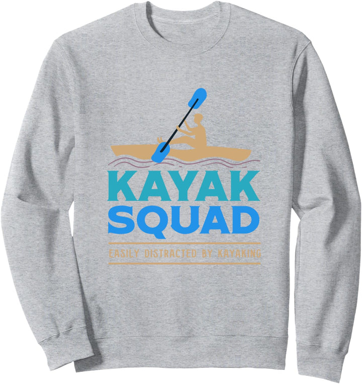 Kajakfahren Funny Kajak Squad Wassersport Sweatshirt