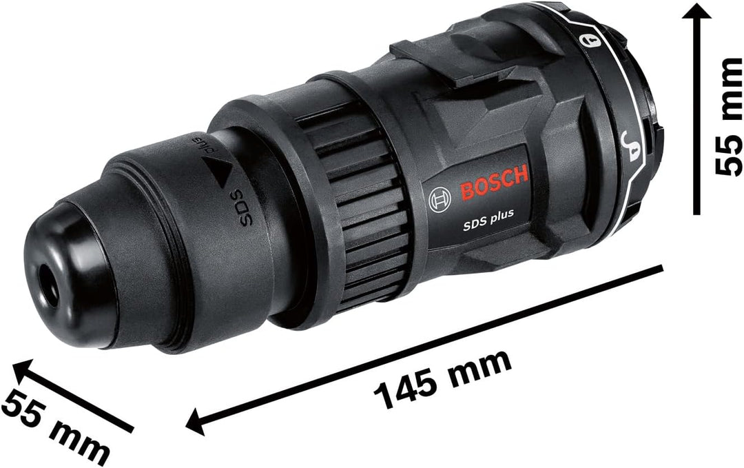 Bosch Professional FlexiClick Aufsatz GFA 12-H (12V-Hammeraufsatz für einfaches Wechseln, hohe Flexi
