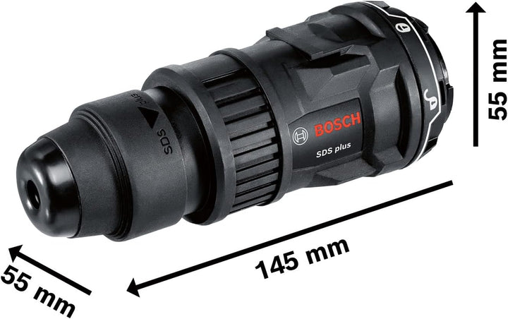 Bosch Professional FlexiClick Aufsatz GFA 12-H (12V-Hammeraufsatz für einfaches Wechseln, hohe Flexi