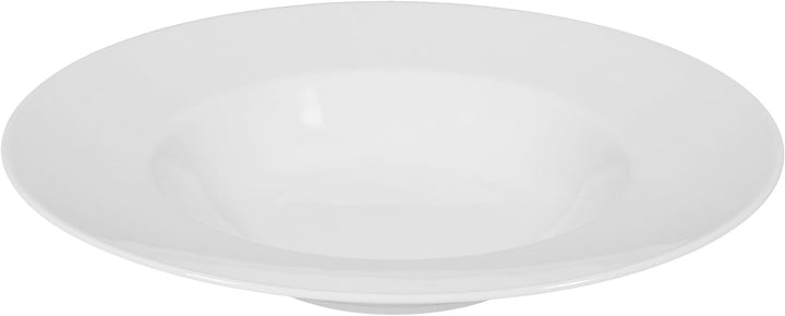 Seltmann Weiden Pastateller 5008 23 cm 6 Stück Lukullus Weiss Uni 00006, 6 Stück