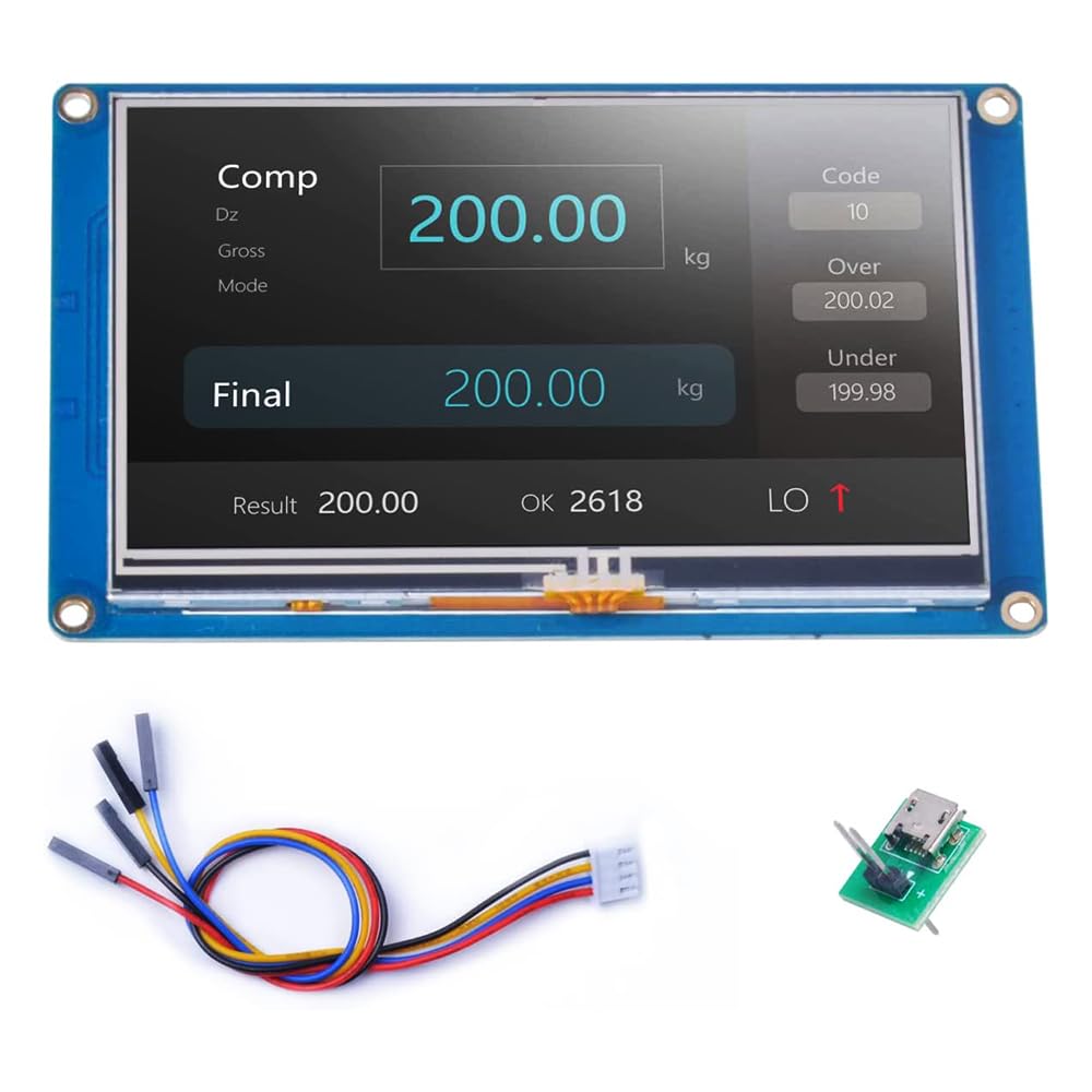 Digitalkey Nextion NX4827T043 Display Display 4,3 Zoll HMI Smart UART UART Seriell Modul Touch Panel