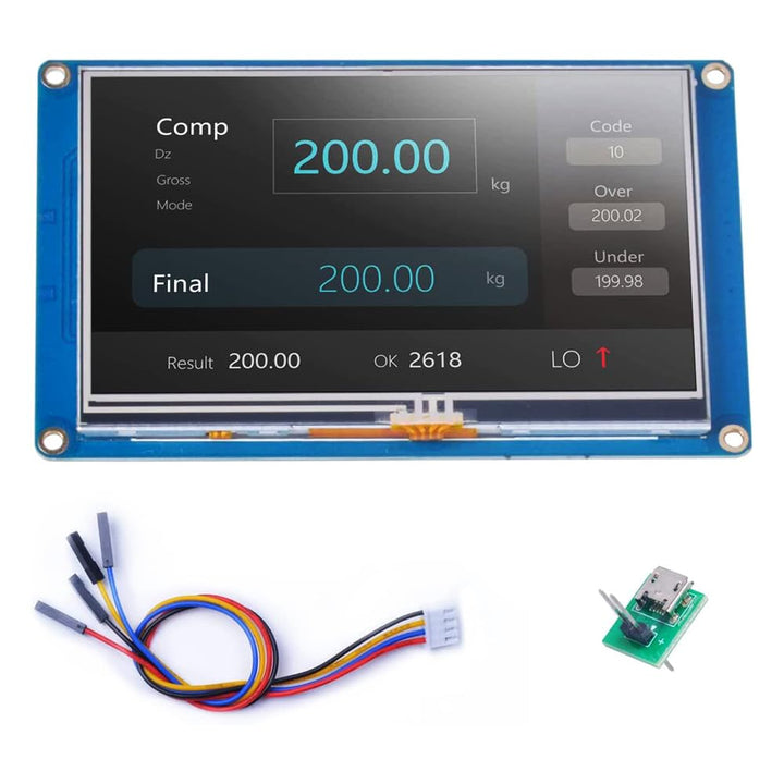 Digitalkey Nextion NX4827T043 Display Display 4,3 Zoll HMI Smart UART UART Seriell Modul Touch Panel