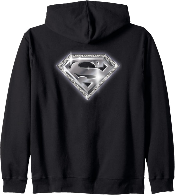 Superman Bling Shield Kapuzenjacke