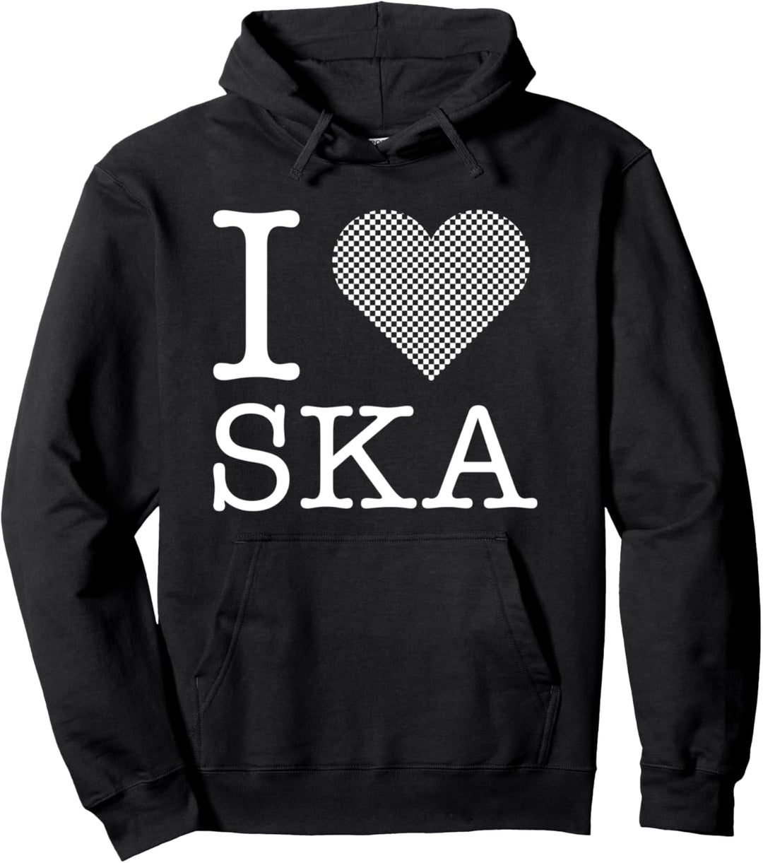 I love ska - ska music rude boy Pullover Hoodie