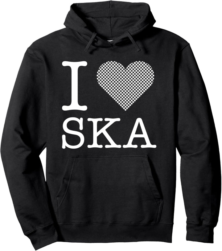 I love ska - ska music rude boy Pullover Hoodie
