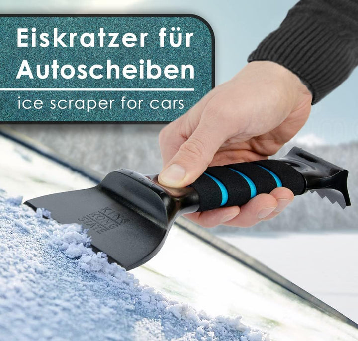 King Kong State Winter-Set für Autos - Geschenk-Set aus Luftentfeuchter-Kissen, Eiskratzer, Scheiben