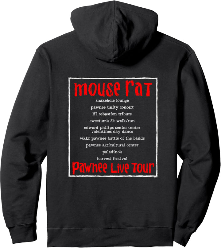 Parks & Recreation Maus Ratte Pawnee Tour Pullover Hoodie