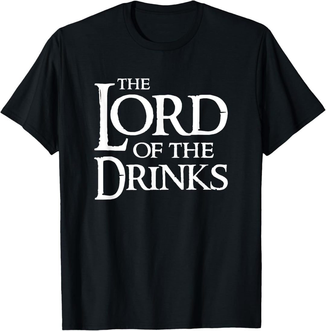 The Lord Of The Drinks Shirt Funny Drinking Drunk Barkeeper T-Shirt