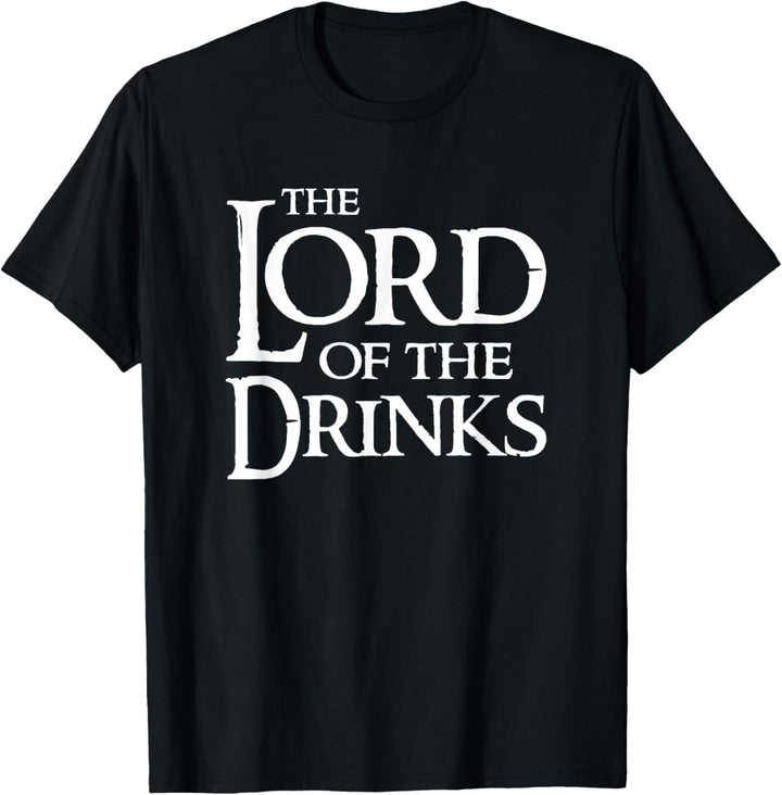 The Lord Of The Drinks Shirt Funny Drinking Drunk Barkeeper T-Shirt