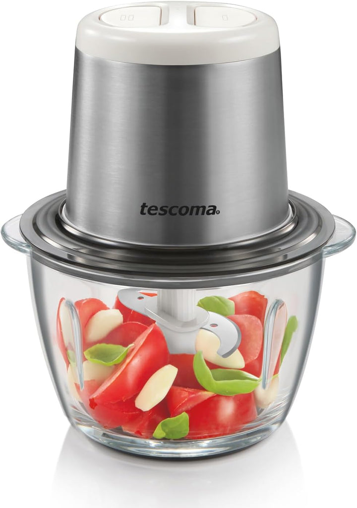 Tescoma GrandCHEF kabelloser elektrischer Akku-Zerkleinerer, ideal für Zwiebeln, Tomaten, Kräuter -