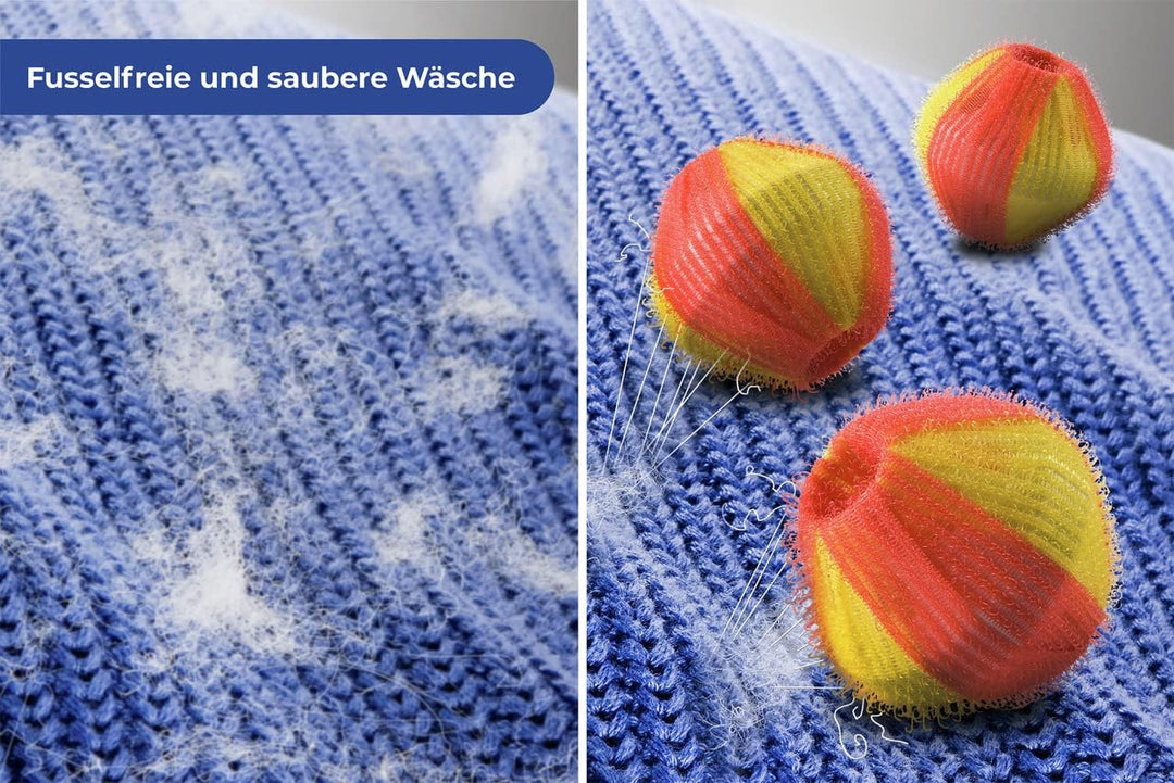 WENKO Waschbälle Flusenschreck Jumbo 6er Set