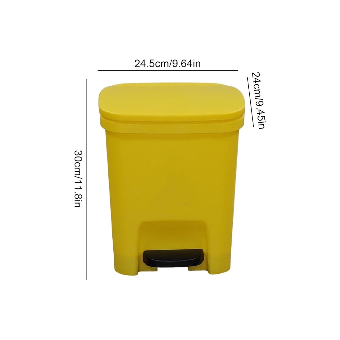 Küchenabfallbehälter, schlanker Mülleimer - Küchenmülleimer mit Soft-Close-Deckel - Soft-Close-Fussp