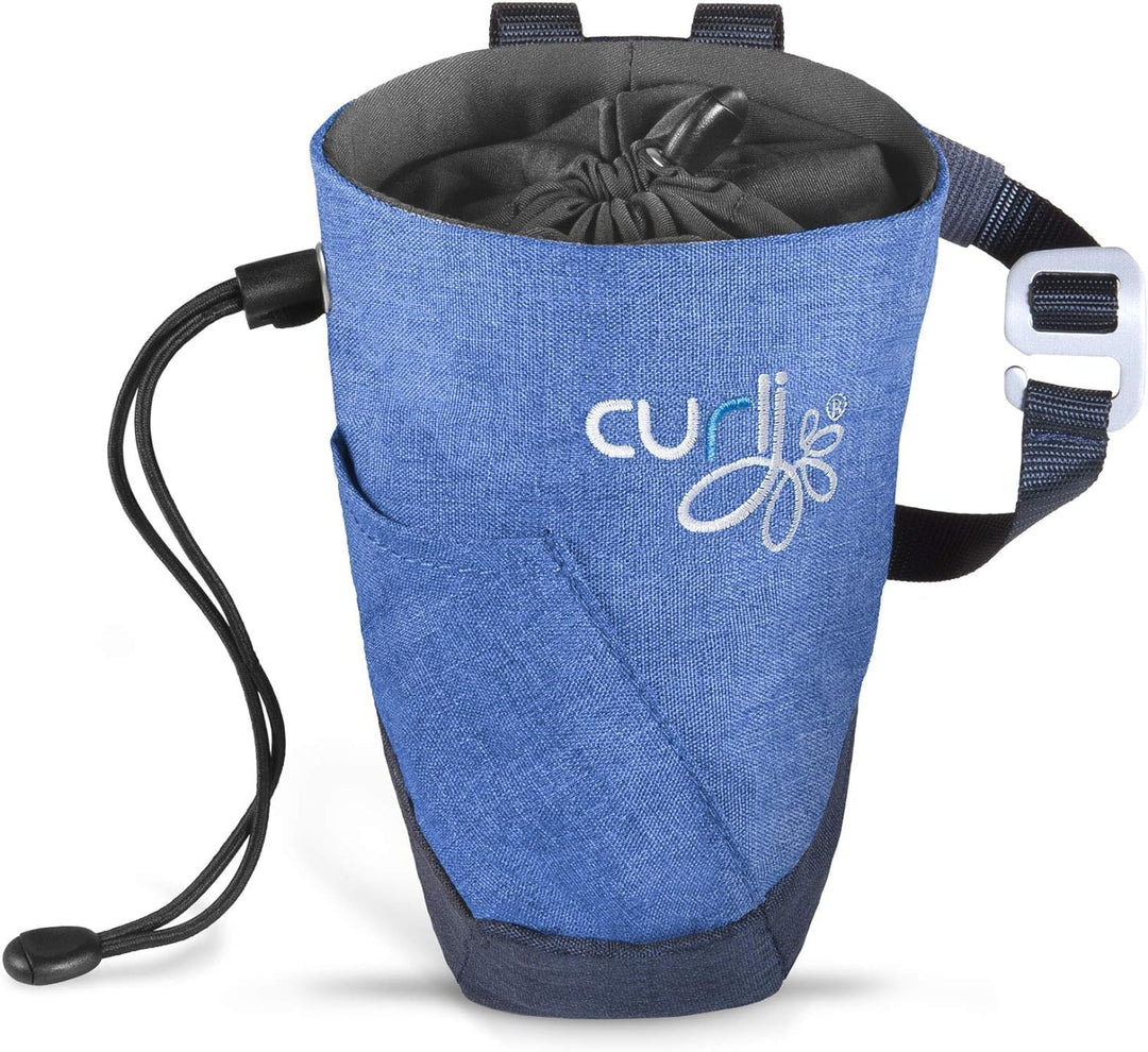 Curli Futterbeutel V2 Blau FB-DB von mylittledog Blue, Blue