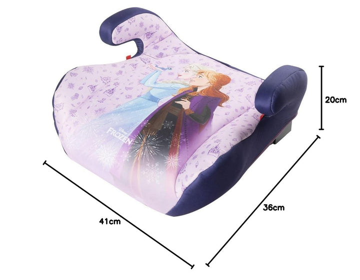 Disney Frozen ISOFIX Sitzerhöhung für Kinder von 125 bis 150 cm Elsa Anna blauer Sicherheitssitz