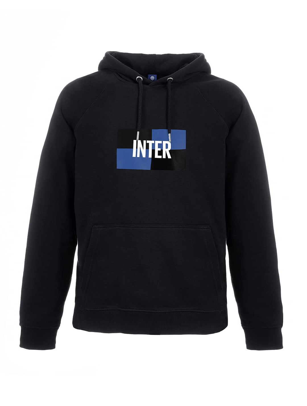Inter Unisex New Logo Sweatshirt Kapuzenpullover XXL Schwarz, XXL Schwarz