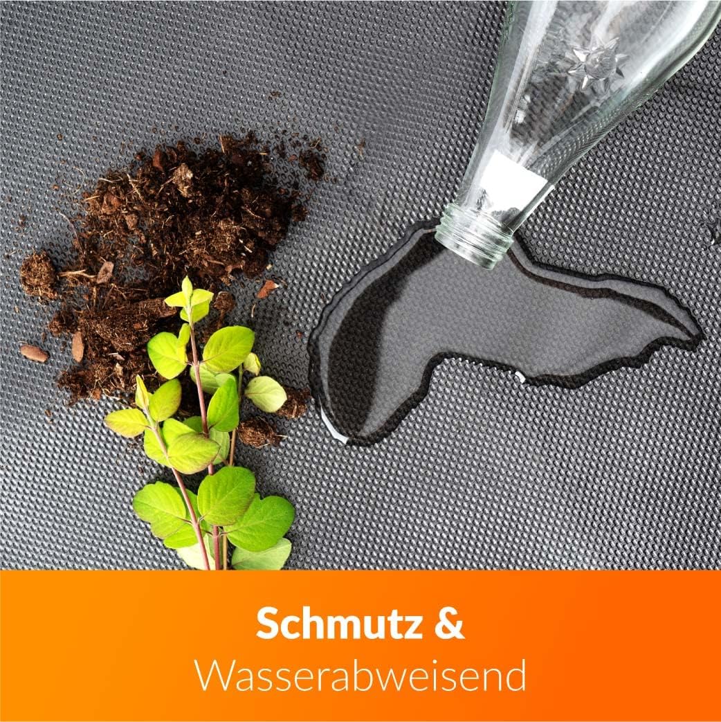 Upgrade4cars wasserdichte Antirutschmatte Universal 120x100cm zuschneidbar rutschfeste Kofferraum Sc