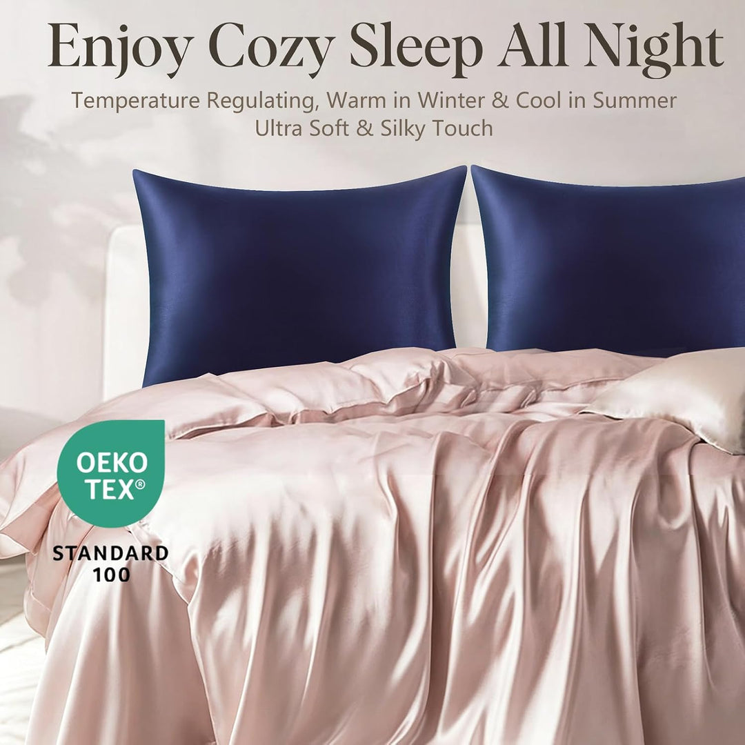 Seidenkissenbezug Jaciu Silk Pillowcase 21 Momme beidseitiger Seidenkissenbezug Kissenbezug Versteck