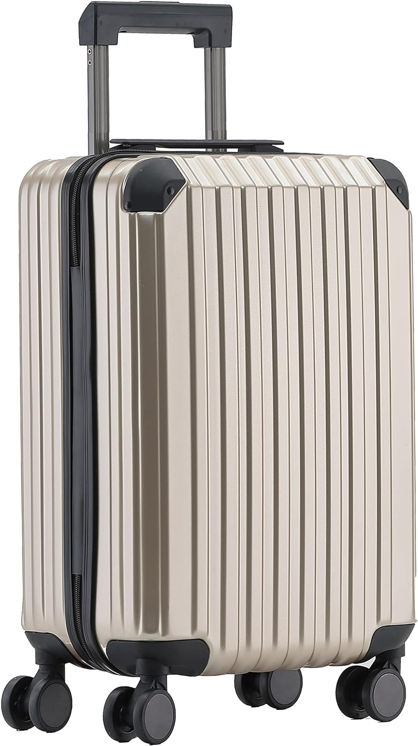 Münicase M816 TSA-Schloss Koffer Reisekoffer Trolley Kofferset Hardschale Boardcase Handgepäck (Cham