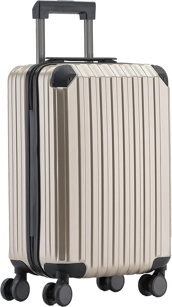 Münicase M816 TSA-Schloss Koffer Reisekoffer Trolley Kofferset Hardschale Boardcase Handgepäck (Cham