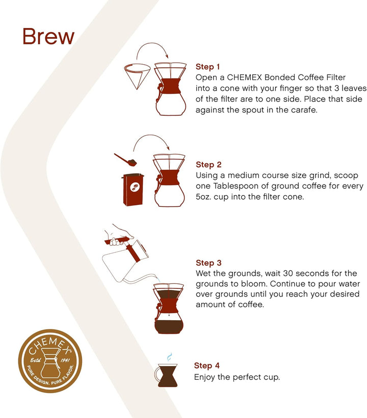Chemex CM-10A Kaffee Zubereiter, Glas, 900 milliliters, Klar 1 Stück