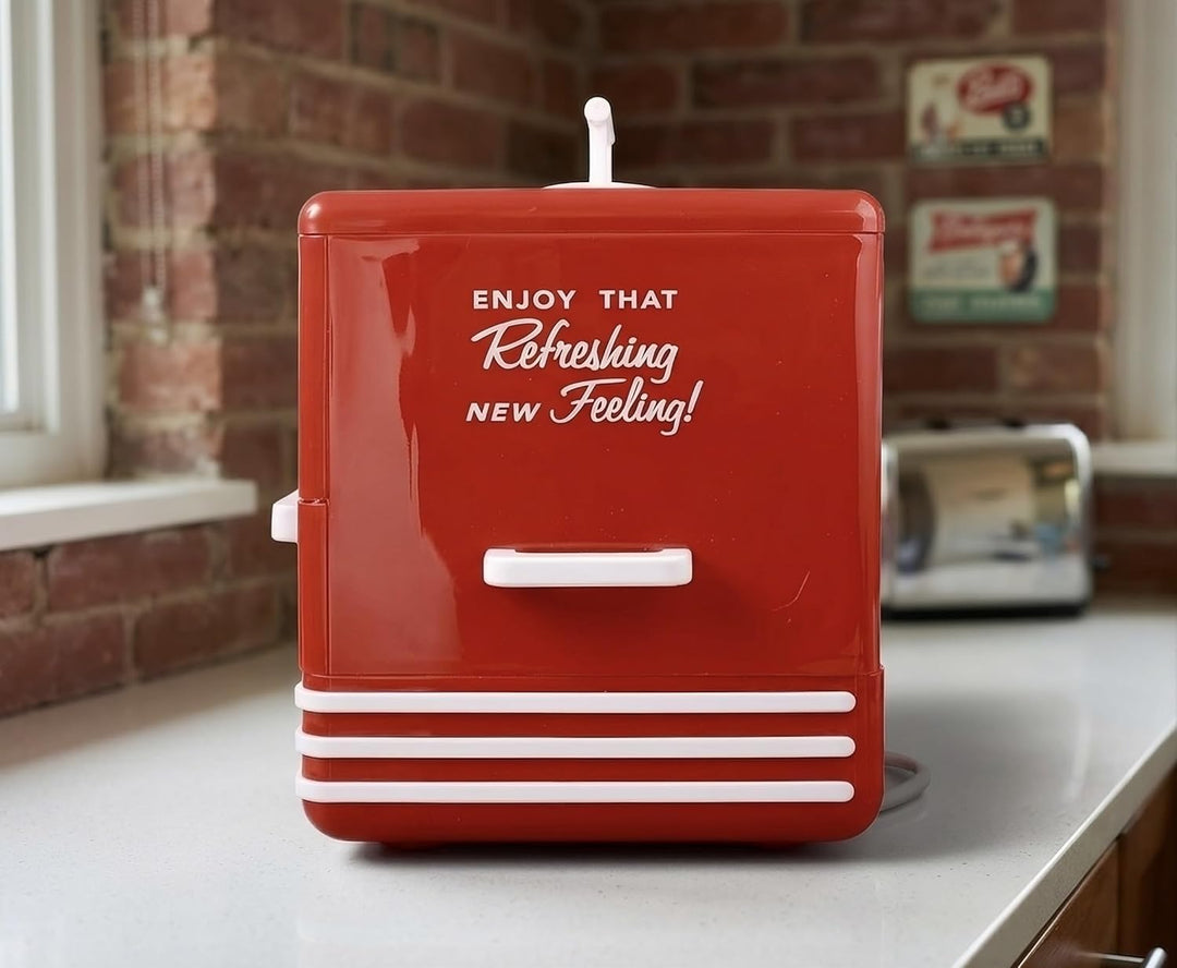 Salco Coca-Cola HotDog Steamer SHD-80CC,Retro, rot, perfekt für jeden
