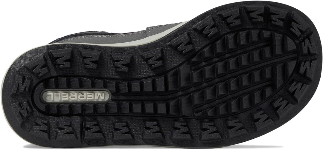 Merrell Unisex Snow Bank 4.0 WTRPF Schneestiefel 32 EU Grey Black Red, 32 EU Grey Black Red