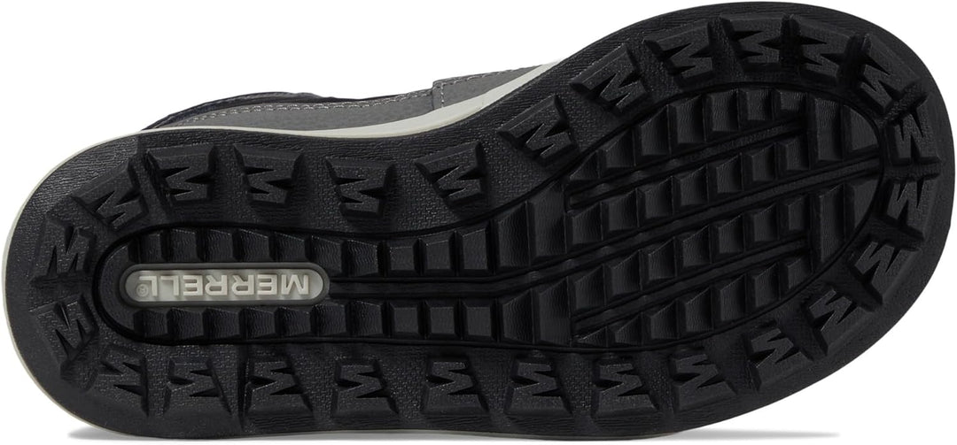 Merrell Unisex Snow Bank 4.0 WTRPF Schneestiefel 32 EU Grey Black Red, 32 EU Grey Black Red
