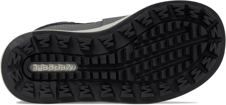 Merrell Unisex Snow Bank 4.0 WTRPF Schneestiefel 32 EU Grey Black Red, 32 EU Grey Black Red