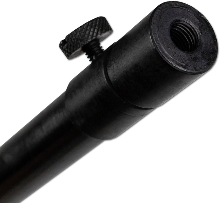 3er/4er Set Bankstick Alu Stormpole 40-70cm/60-105cm/80-140cm 19/16mm schwarz Erdspeer Erdspiess 3 S